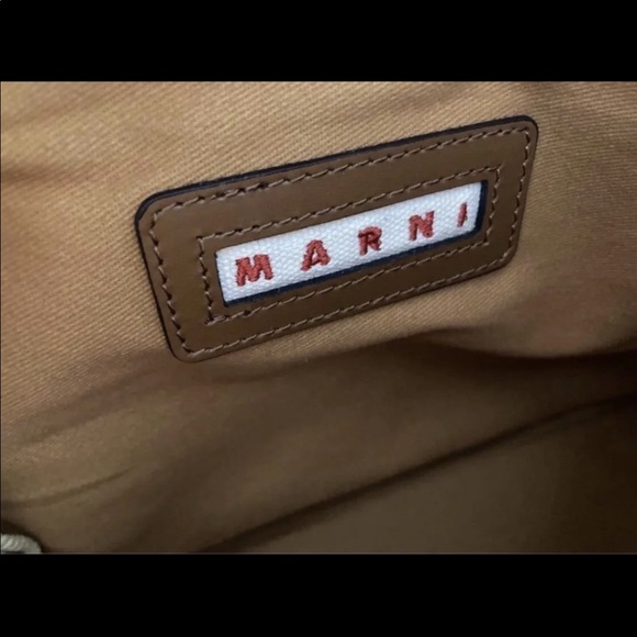 MARNI MARCEL RAFFIA NORTH SOUTH ROPE TOTE BAG PRELOVED - Picture 8 of 16